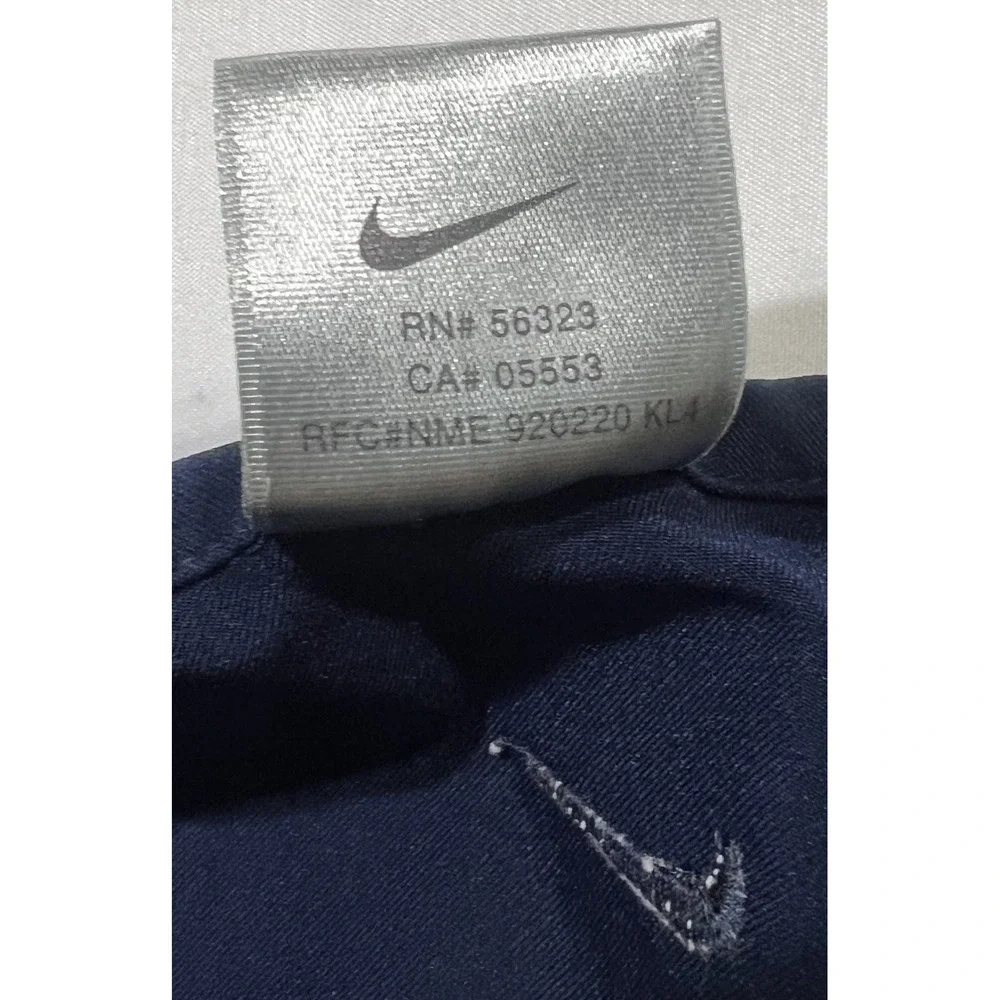 Nike Vest Womens Medium Blue Vintage Y2K Full Zip Running Hiking